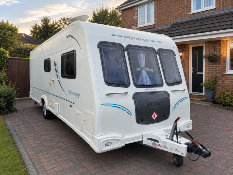 Bailey Olympus violet primrose 4 berth caravan