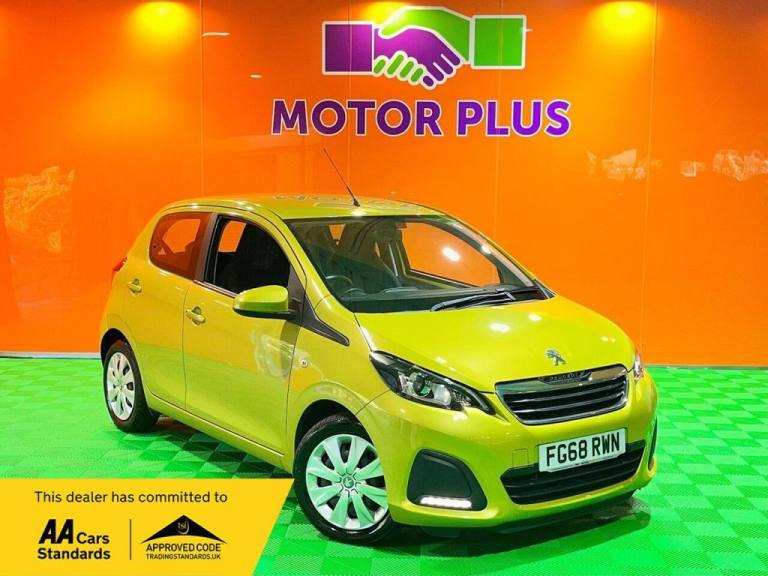 2018 68 PEUGEOT 108 1.0 ACTIVE HATCHBACK 5DR PETROL 2 TRONIC EURO 6 (72 PS)