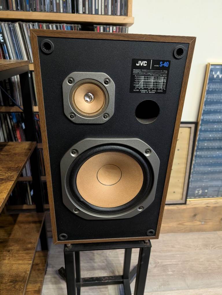 Vintage JVC S-40 Speakers 