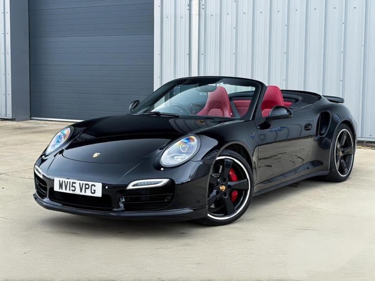 2015 Porsche 911 3.8T 991 Turbo Convertible 2dr Petrol PDK 4WD Euro 6 (s/s) (540 ps) COUPE Petrol...