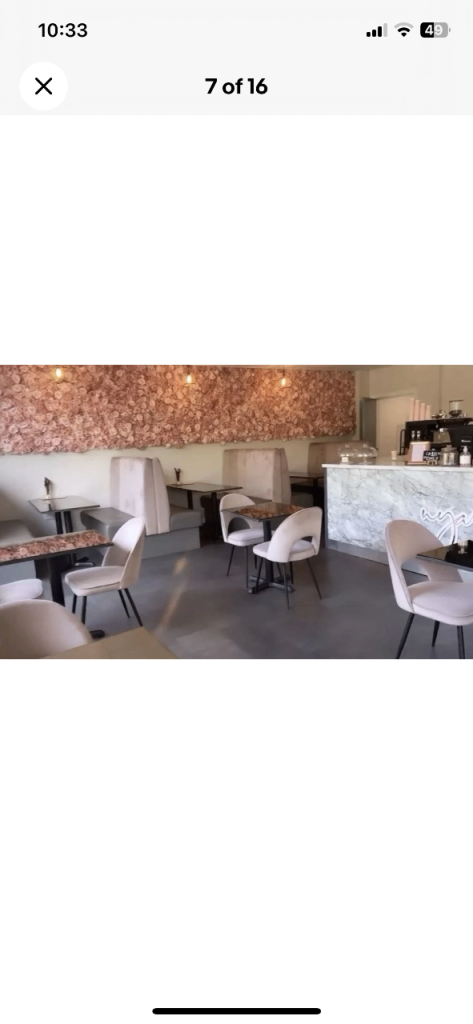 JOB LOT: Cafe & salon furniture