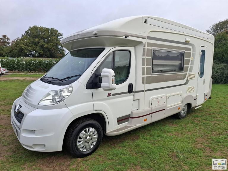 Auto-Sleeper Broadway EK. 2011. Rear kitchen/bathroom.