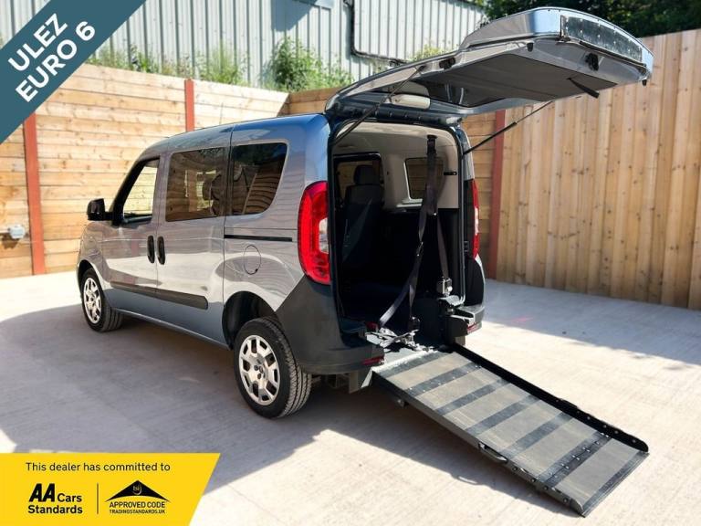 2020 Fiat Doblo 4 Seat Wheelchair Accessible Disabled Access Vehicle WAV MPV Petrol Manual