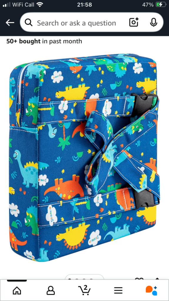 Booster cushion toddler 