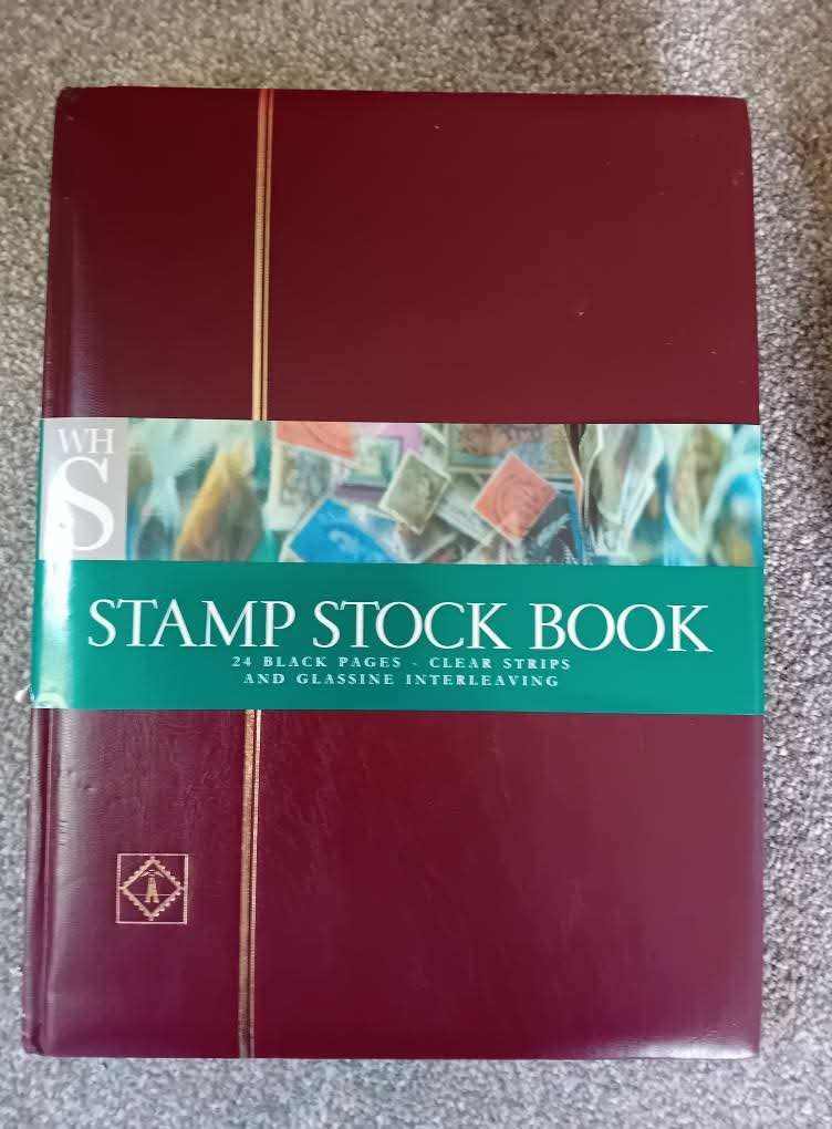 Stamp album and stamps