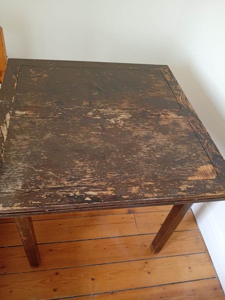 Wooden Extending Table and 2 Chairs