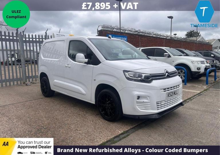 2021 Citroen Berlingo 1.5 BlueHDi 1000Kg Enterprise 100ps PANEL VAN DIESEL Manual
