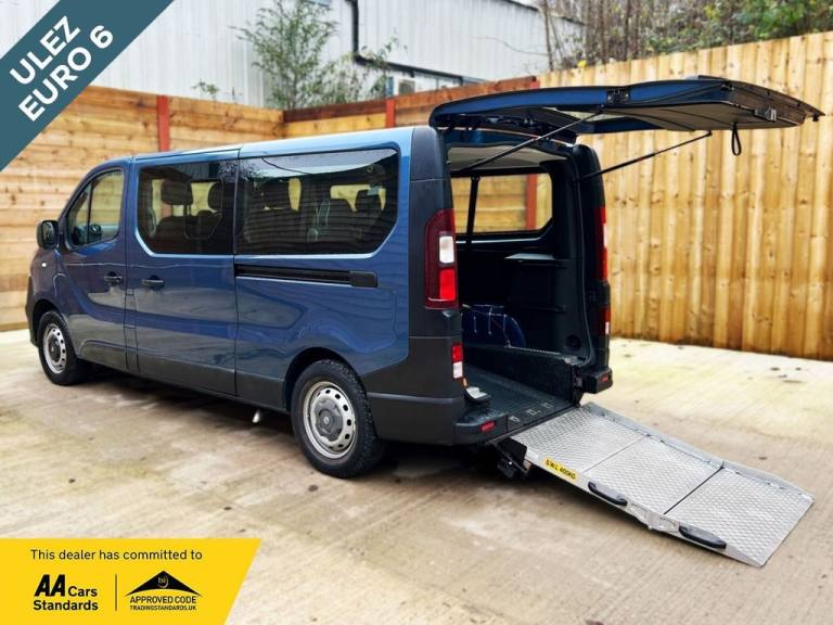 2018 Vauxhall Vivaro L2 LWB 6 Seat Twin Wheelchair Accessible Disabled Access Vehicle WAV MPV Die...