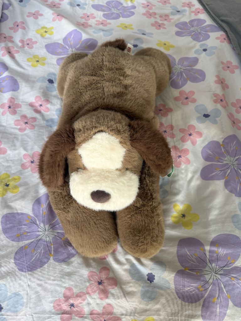 Anxiety relief Cute Brown Puppy Dog Plush Toy 65cm