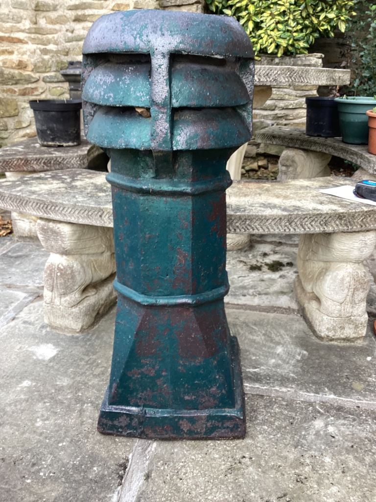 Reclaimed chimney pots