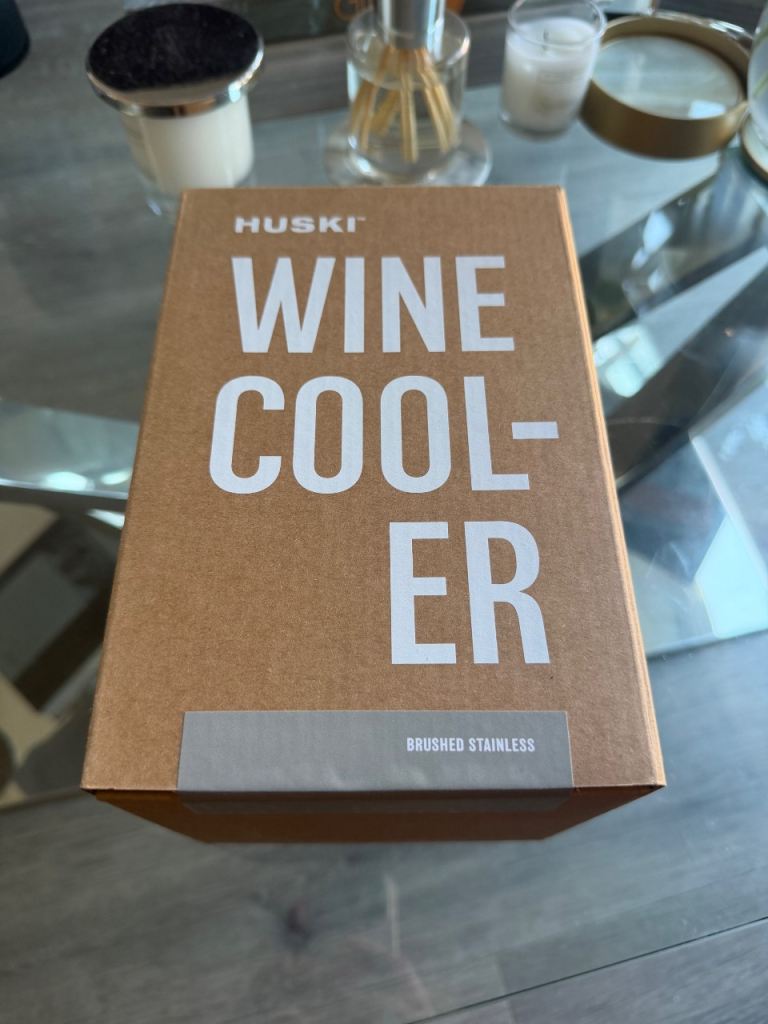 Brand new HUSKI Wine cooler Brushed Steel