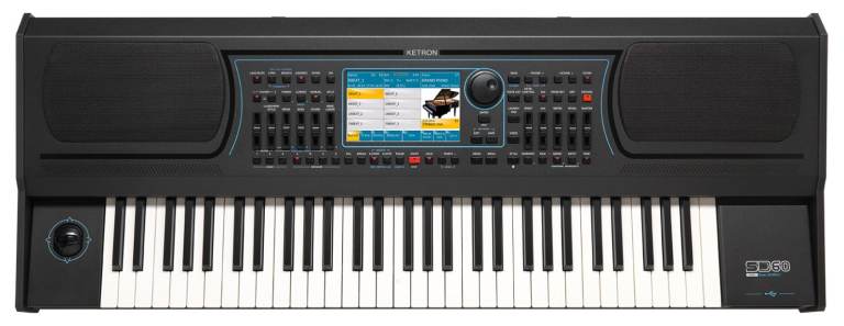 image for Ketron SD60 (SD90 With Speakers) Professional Arranger Keyboard & Extra SSD Cost £3999