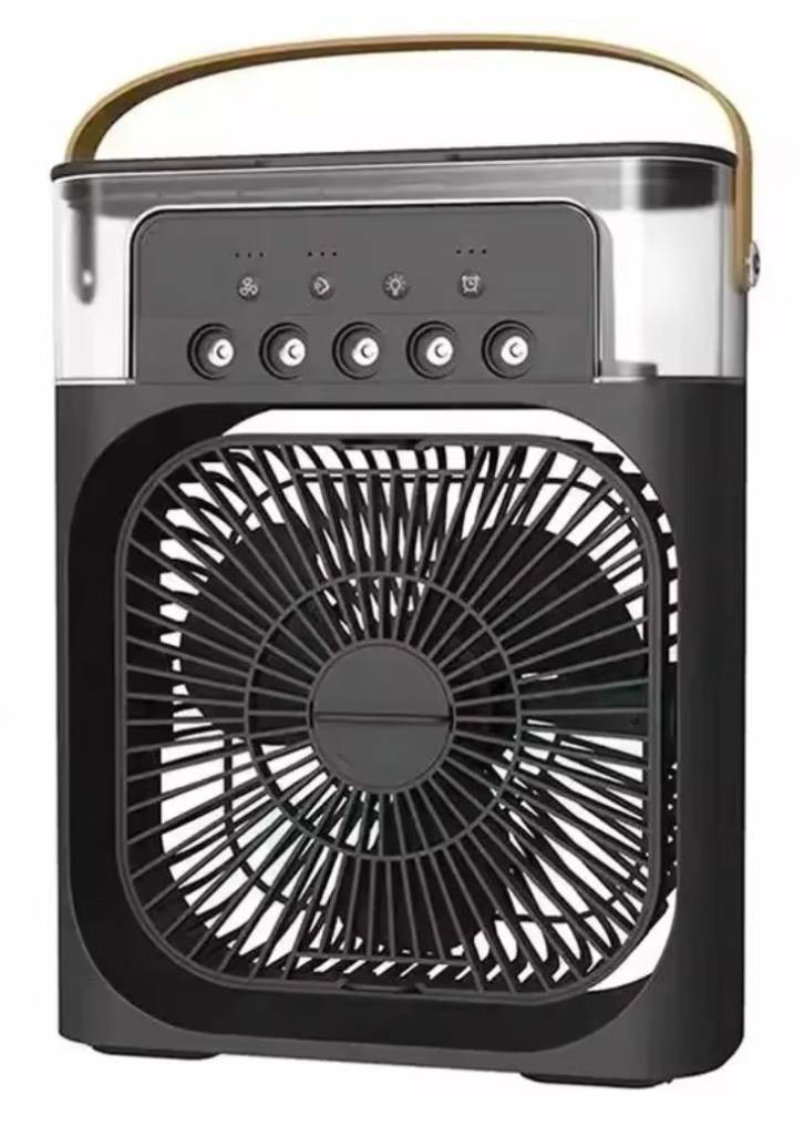 3 in 1 Fan Air Conditioner Small Water Air Cooler LED Lights Air Cooling Fan