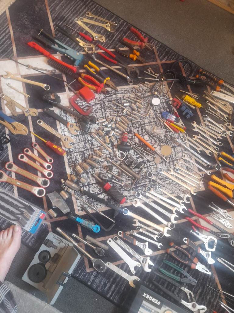 Hand tools from retired catering engineeri