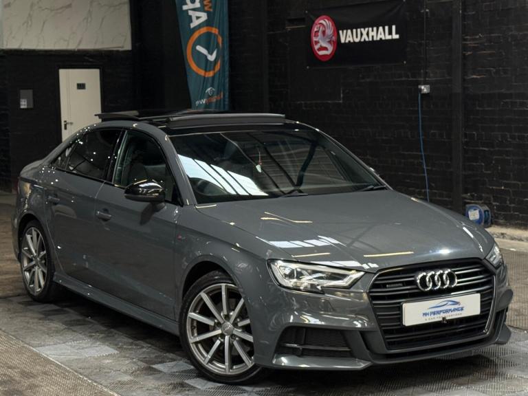 2017 Audi A3 2.0 TDI Black Edition S Tronic Auto 6Spd quattro Euro 6 (s/s) 4dr SALOON Diesel Auto...