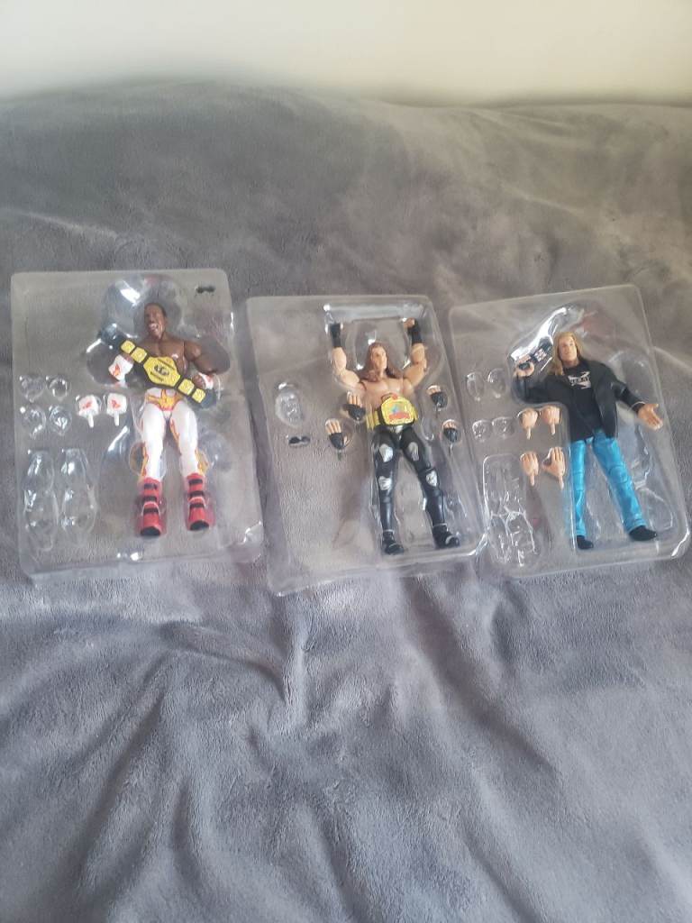 Set of 50 Mattel WWE Elite Wrestling Figures with Accessories