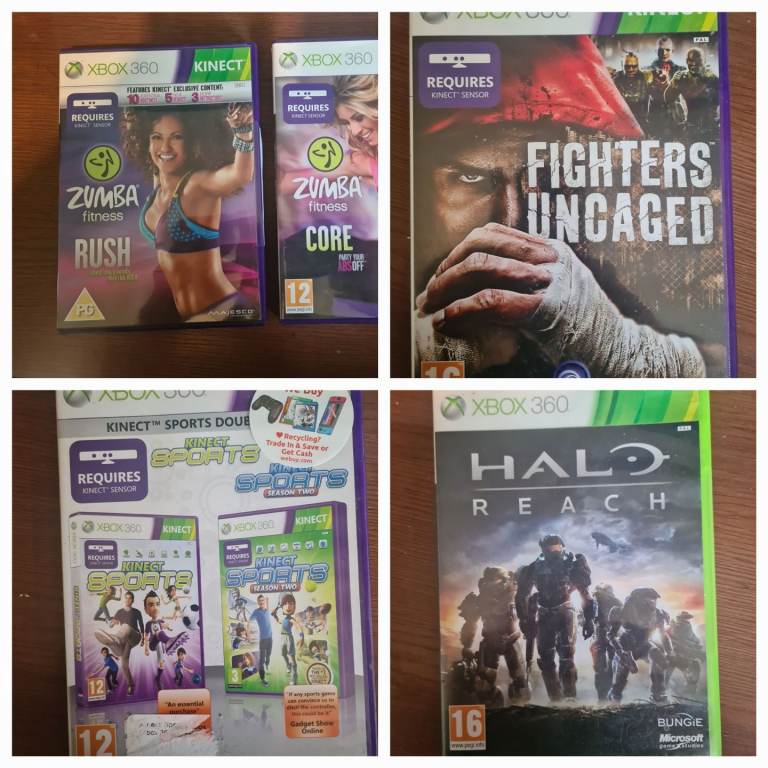 image for Xbox 360 kinect games bundle 
