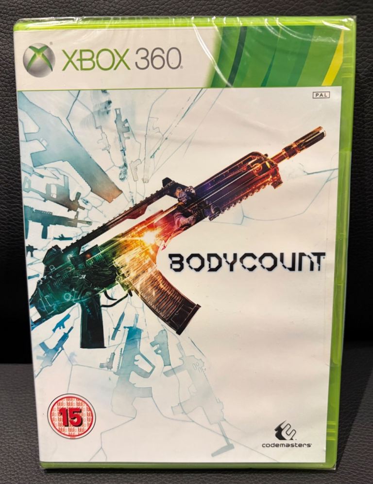 Xbox 360 - Bodycount Game. Factory Sealed.  NOS
