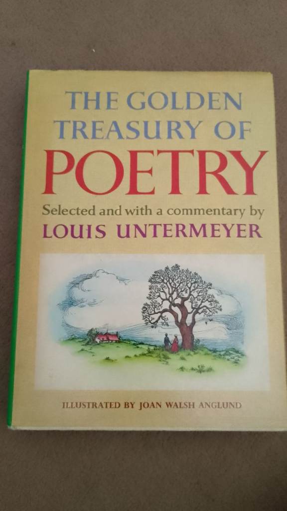 The Golden Treasury of Poetry by Louis Untermeyer – Good Condition