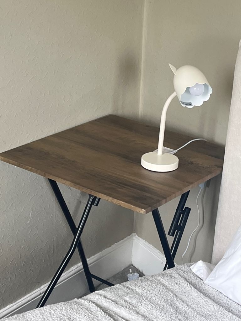 Wooden Foldable Table - Like New, Barely Used