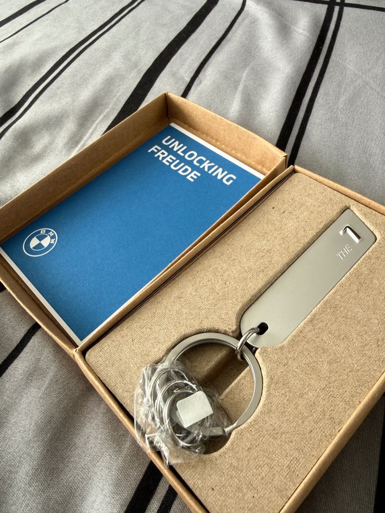 Genuine BMW 1 Series Stainless Steel Keyring