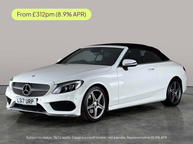 2017 Mercedes-Benz C Class 2.1 C220d AMG Line Cabriolet 2dr Diesel G-Tronic+ Euro 6 (s/s) (170 ps...