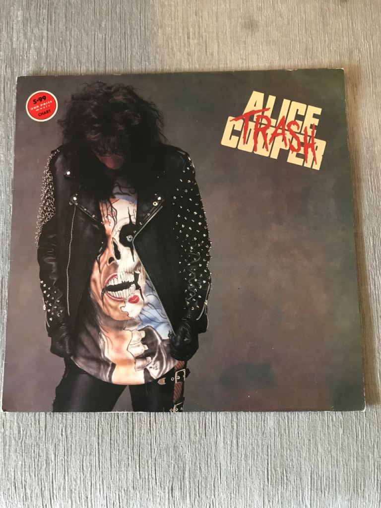 Alice Cooper Trash Vinyl LP – Good Condition