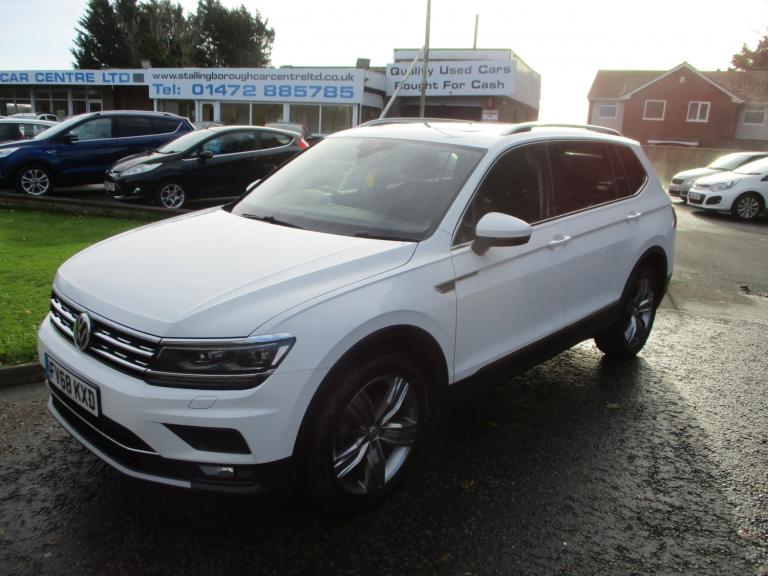 VOLKSWAGEN TIGUAN ALLSPACE 2.0 TDI 150 BHP SEL DIESEL 7 SEATER. 2018