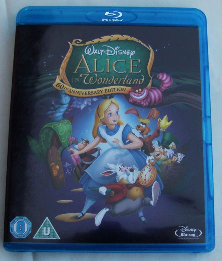 Walt Disney Alice in Wonderland Blu-ray – 60th Anniversary Edition