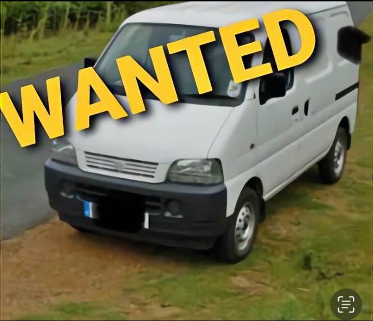 Wanted Suzuki carry vans cash waiting