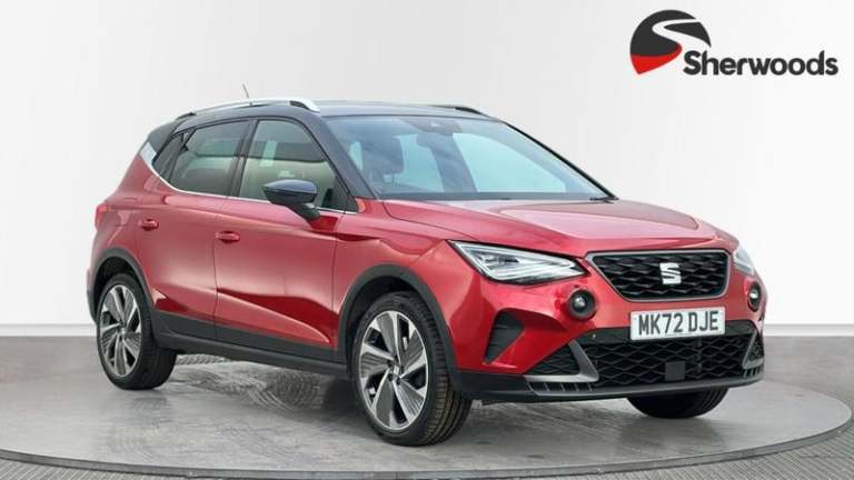 2022 SEAT Arona 1.0 TSI FR Edition SUV 5dr Petrol DSG Euro 6 (s/s) (110 ps) Automatic Hatchback P...