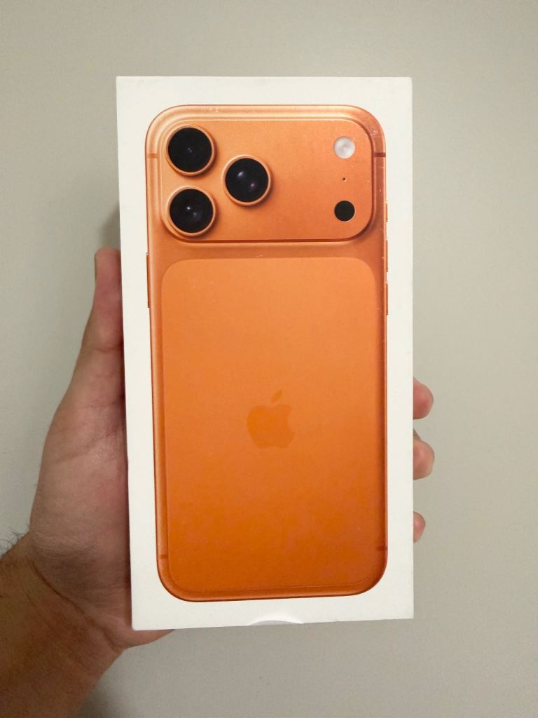 Apple iPhone 17 Pro Max 256GB Cosmic Orange Unlocked Smartphone New Sealed