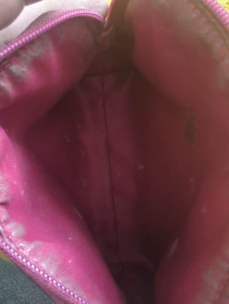 COACH Pink Pattern Small Pouch / Makeup Bag