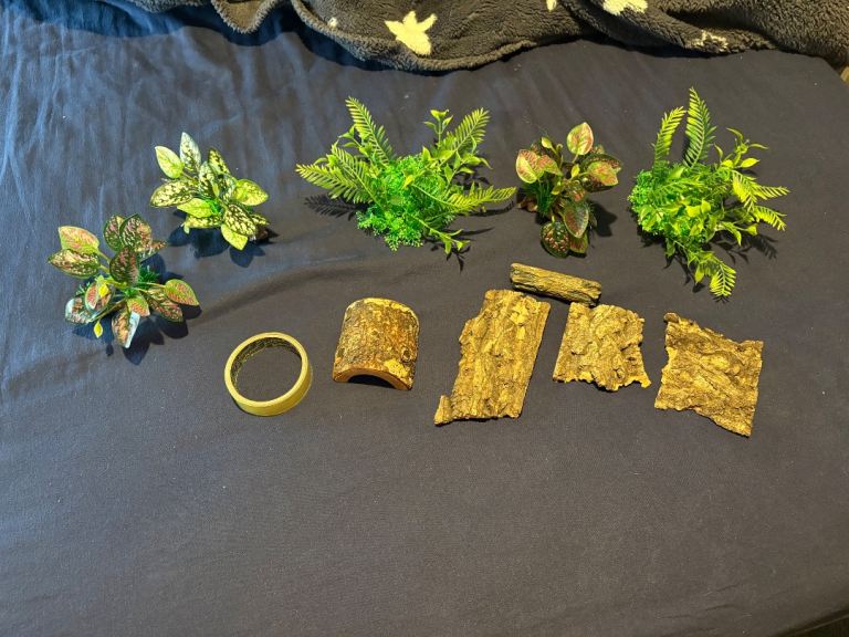 Reptile snake vivarium decor leopard gecko ball python corn snake milk snake hognose snake 