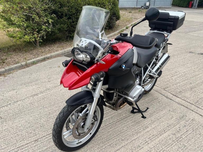 2005 55 BMW R 1200 GS 04 BMW R1200GS R1200 CLEAN ENDURO TOURER PANNIERS TOP BOX