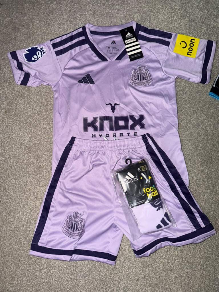 Children's Newcastle football strips 