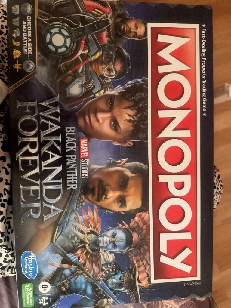 Monopoly black panther 