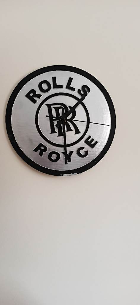 Rolls Royce Wall clock