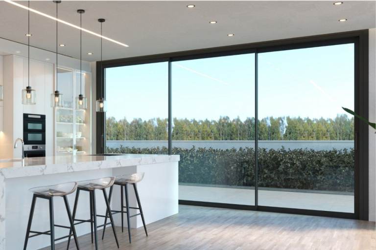 Aluminium Sliding Door - Ex-Showroom Stock