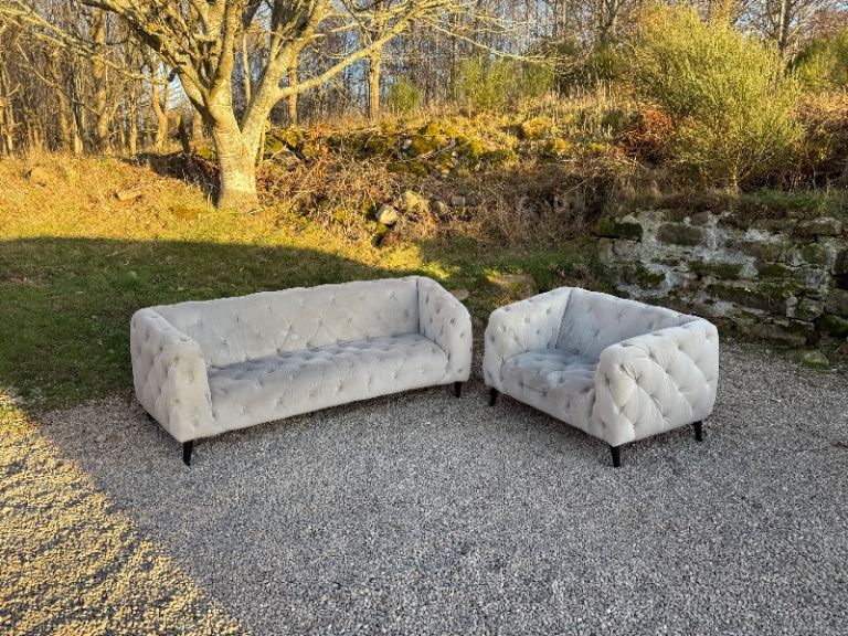 Sofology Three Seater Sofa & Armchair (Free Delivery)