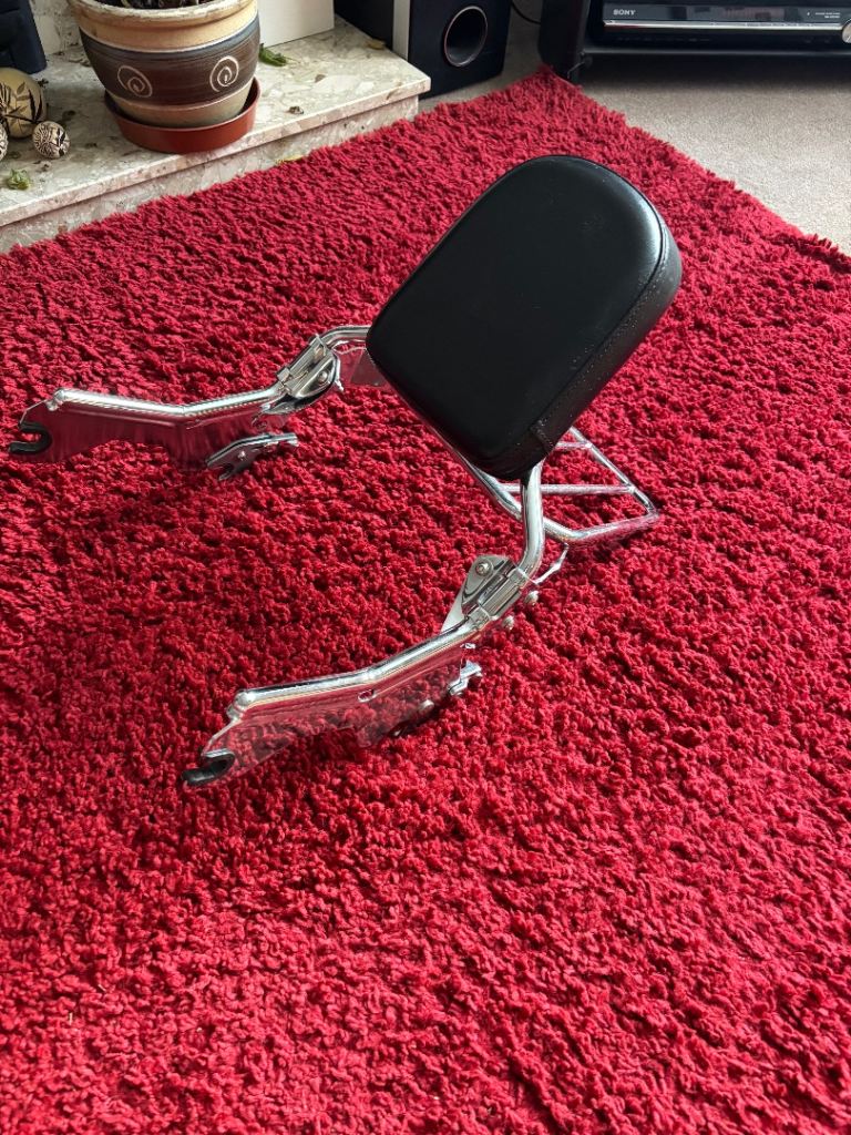 Harley Davidson rear rack and back rest