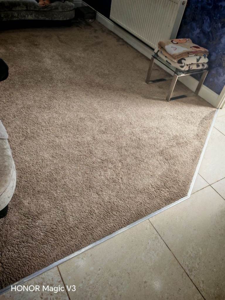 Beige carpet FREE TO. COLLECTOR MUST GO BY FRIDAY 12TH WILL BE DOING TO THE TIP