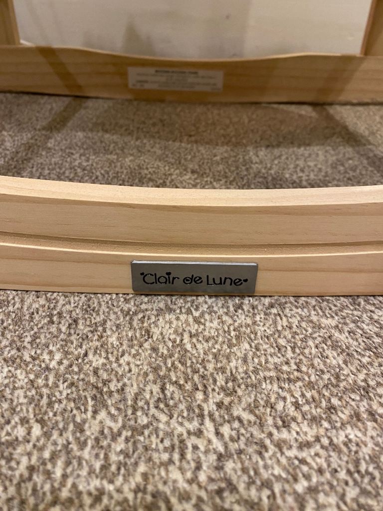 Clair de Lune Moses Basket with Rocking Stand