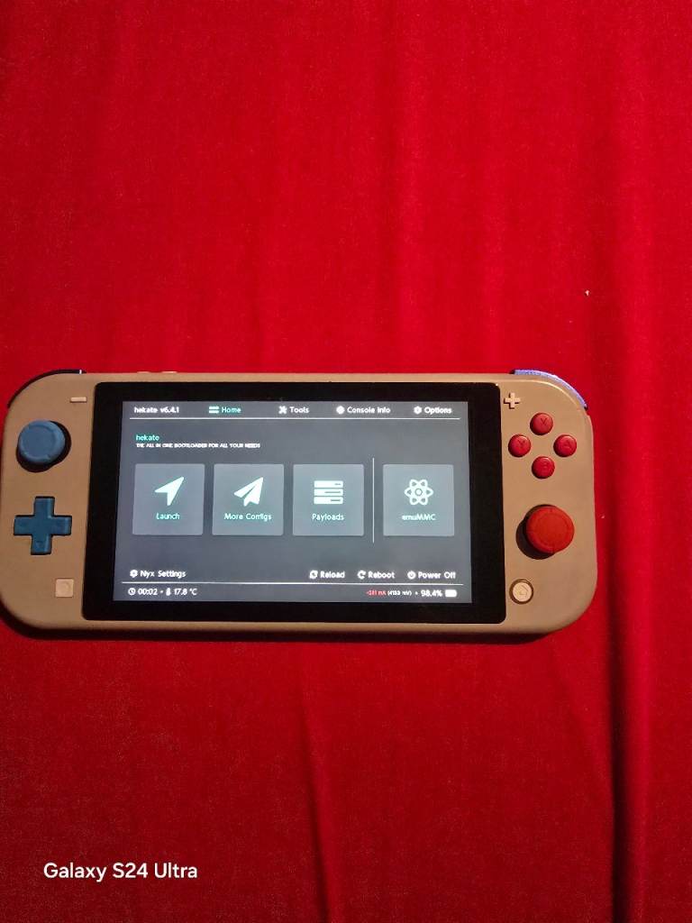 image for Nintendo switch lite pokemon unpatched with 128gb Sd Card 