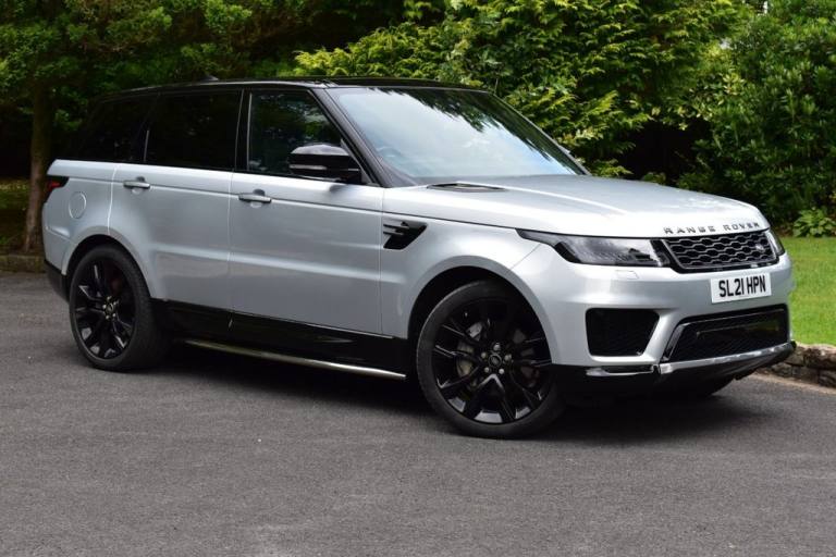 2021 21 LAND ROVER RANGE ROVER SPORT 3.0 D300 MHEV HSE SILVER SUV 5DR DIESEL AUT
