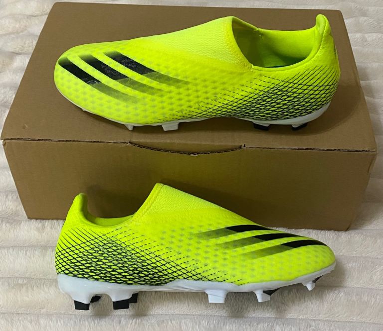 Brand New Adidas X Ghosted.3 Laceless FG Football Boots Size 7.5 Men’s
