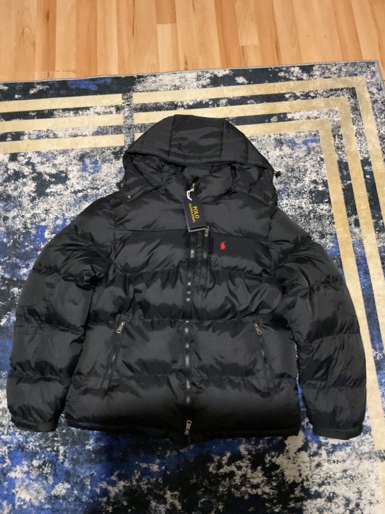 🔥 mens Ralph Lauren puffer size s red badge same day 📦