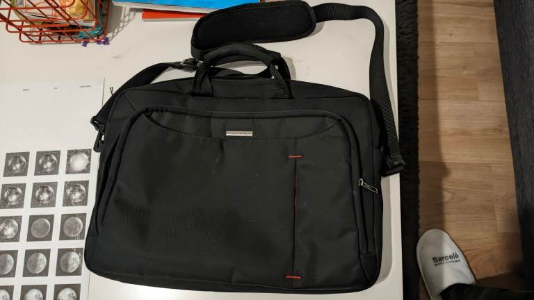 Samsonite Black Laptop Bag / Business Briefcase - Great Condition