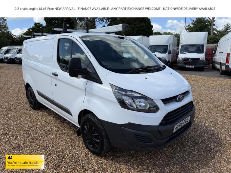 2016 Ford Transit Custom 2.2 TDCi 290 Panel Van 5dr Diesel Manual L1 H1 (186 g/km, 98 bhp) Panel ...