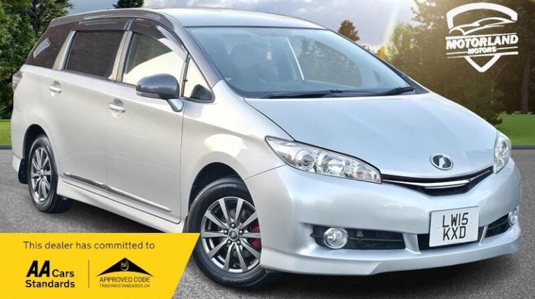 2015 Toyota Verso Wish 1.8l Petrol CVT Excel 7 Seats 5dr Petrol Automatic